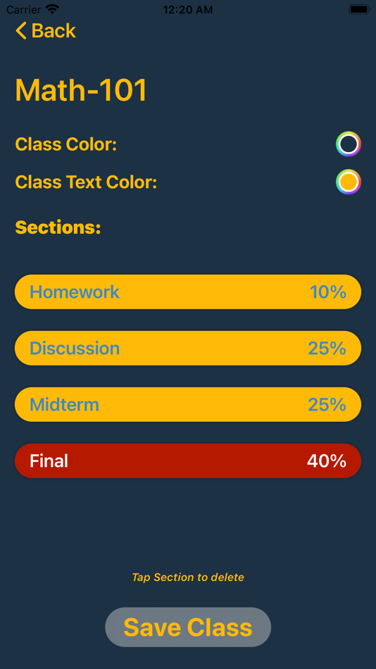 #5. MyGrades Tracker (iOS) 由: Muhammad Nihal Memon