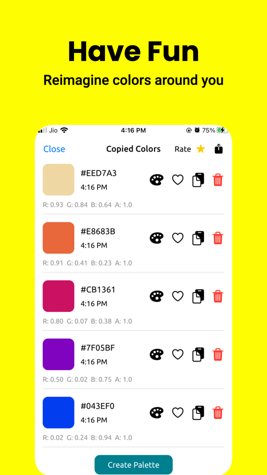 #3. ColAR - AR Color Picker (iOS) 게시자: Balaji Venkatesh