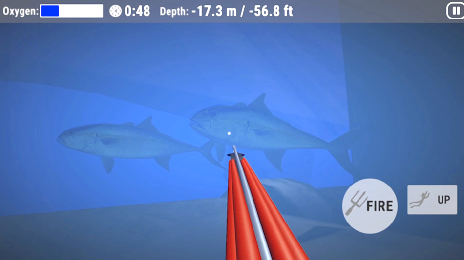 #2. Spearfishing Simulator (iOS) 由: Hakan Nehir
