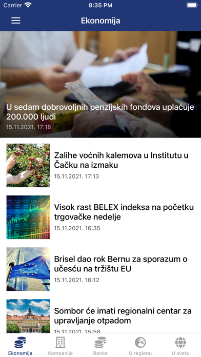 Tanjug - brze i pouzdane vesti Screenshot