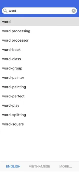 Game screenshot Anh Viet Tu Dien EVE Dict hack
