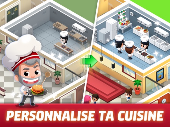 Screenshot #4 pour Idle Restaurant Tycoon: Empire