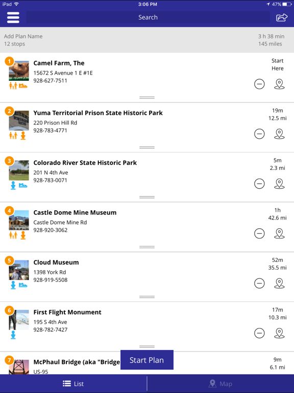Visit Yuma, AZ! iPad screenshot 8 - Travel app