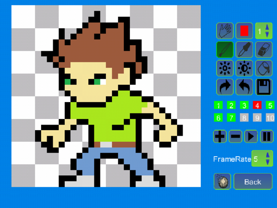 Screenshot #6 pour Pixel Animator: GIF Maker