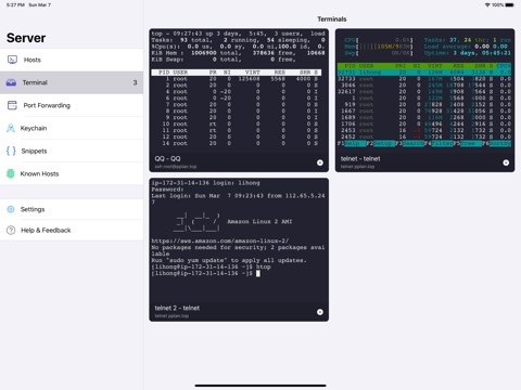 xTerm256 - SSH & Telnet ターミナルのおすすめ画像1