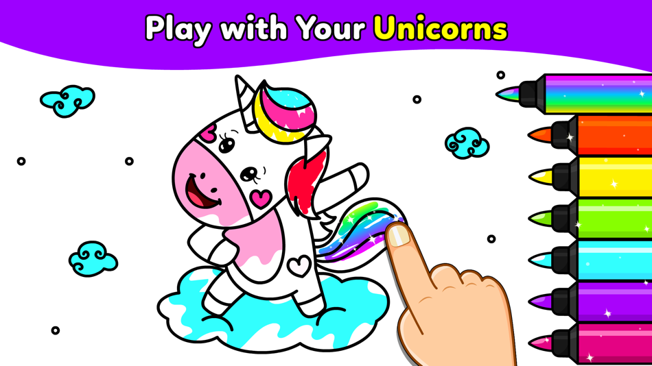 Unicorn Coloring Games - 2.0.7 - (iOS)