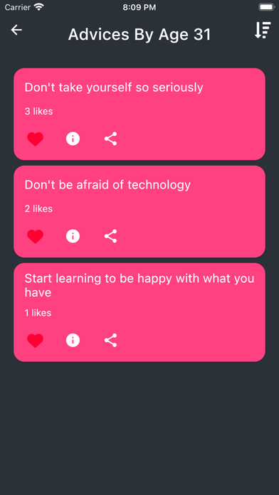Age Life - Advice Quotes Screenshot