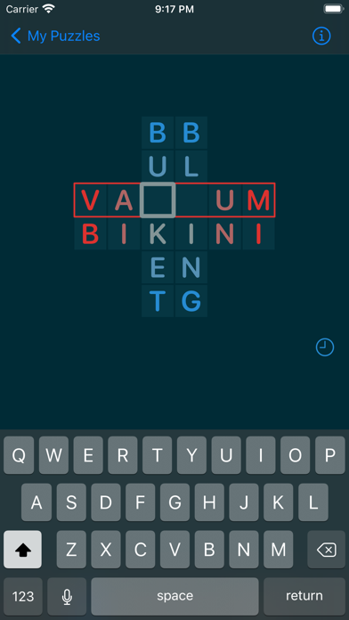 Clueless Crossword Puzzles Screenshot