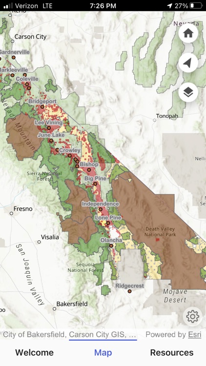 Eastern Sierra Camping
