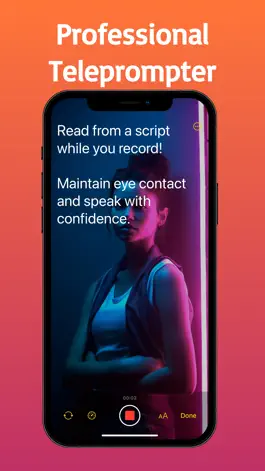 Game screenshot Teleprompter for Video◦ mod apk