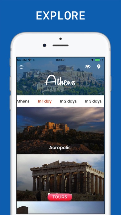 Athens Travel Guide Screenshot