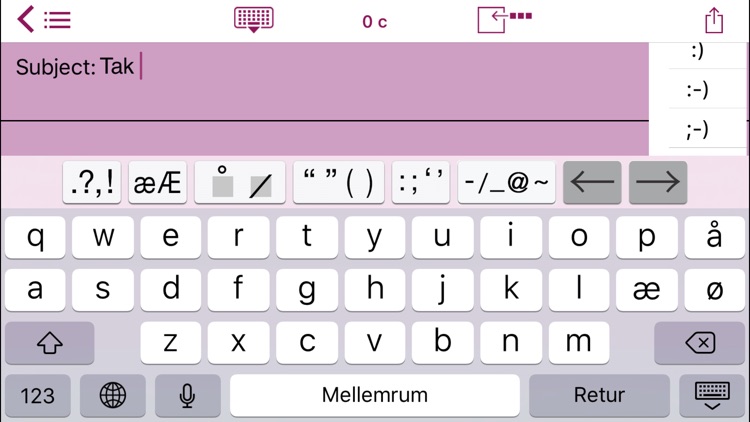 Easy Mailer Danish / Norwegian
