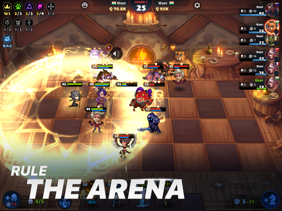 Auto Brawl Chess:Battle Royale iPad app afbeelding 5