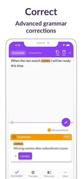 Game screenshot Proofreader Grammar Checker apk