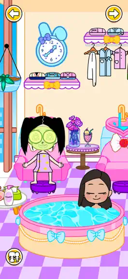 Game screenshot Princess Life Doll House Games apk