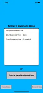 Easy Business Case Calculator screenshot #2 for iPhone