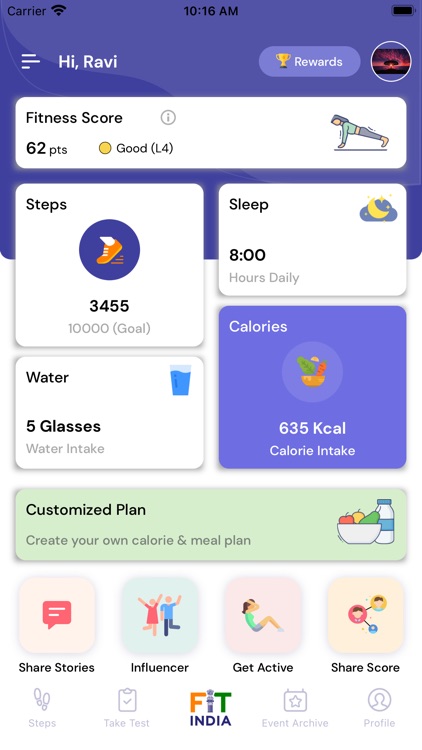 Fit India Mobile App