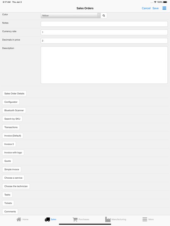 Nano Enterprise Management iPad screenshot 4 - Business app