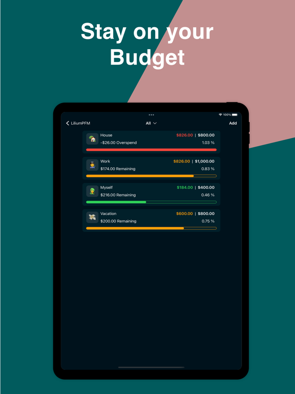 Screenshot #6 pour Expense,Budget & Bill Tracker