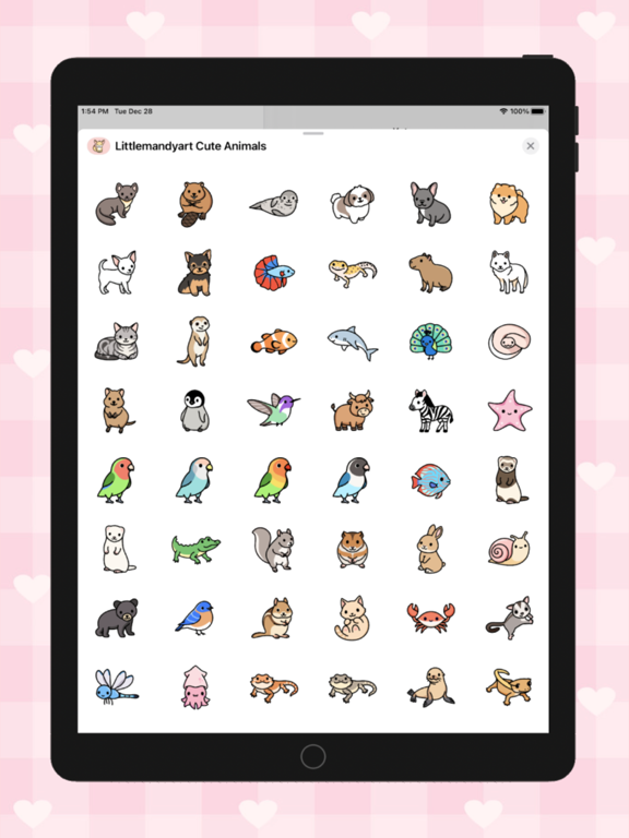 Screenshot #6 pour Littlemandyart Cute Animals