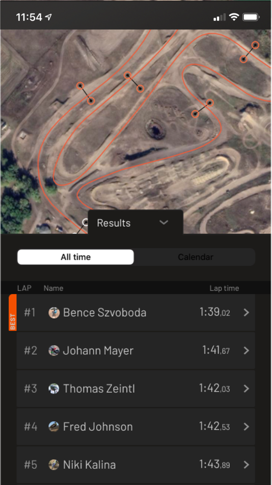 #5. CrossBox Lap Timing (iOS) 由: CrossBox Lap Timing e.U.