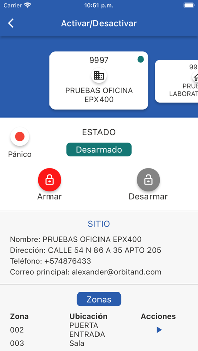 Vigilapp Seguridad Screenshot