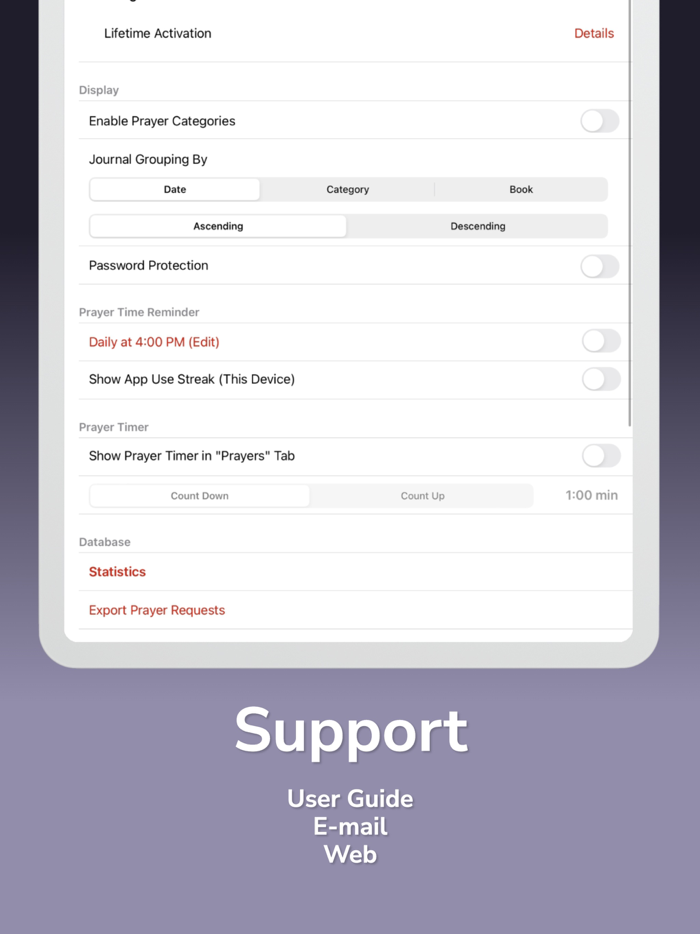 Prayer. A Daily Prayer Journal