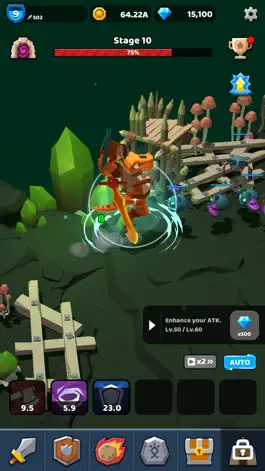 Game screenshot Dino Knight apk