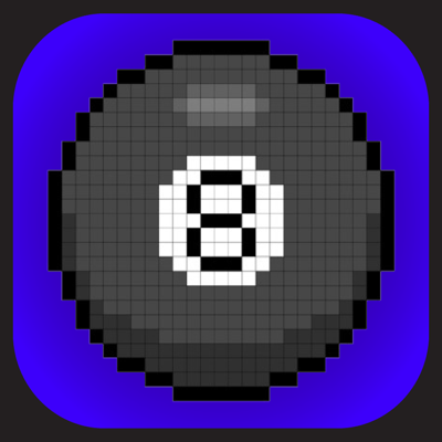 Magic 8 bit 8 ball