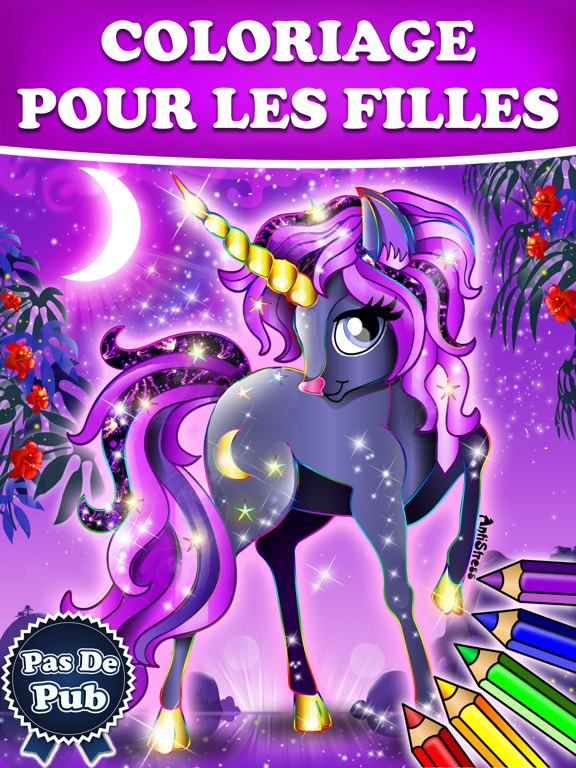 Screenshot #6 pour PONEY Coloriages pour Filles