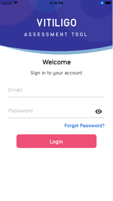 Vitiligo Assessment Tool Screenshot