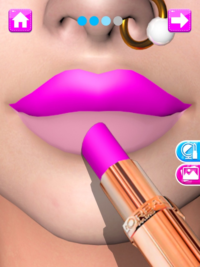 Rosa Salão de Maquiagem Princesa versão móvel andróide iOS