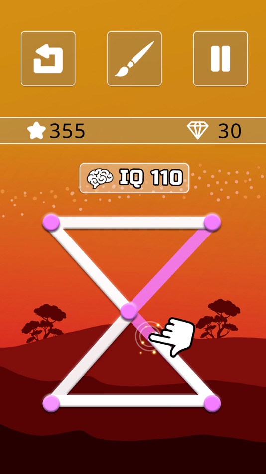 #1. One line only : dot to dot (iOS) 由: PLAYTOUCH