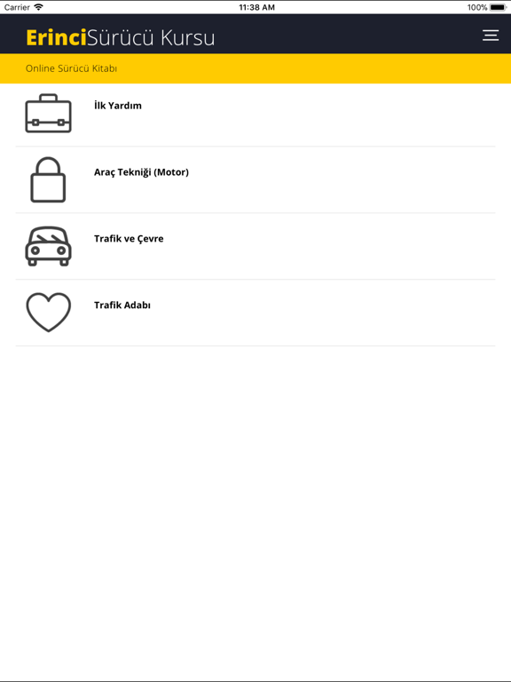 Screenshot #5 pour Erinci Sürücü Kursu