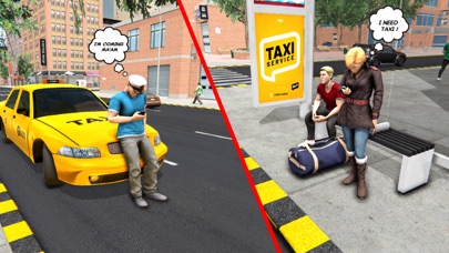 Rush Hour Yellow cab Screenshot