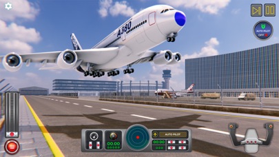 City Airplane Pilot Flight Sim Screenshot