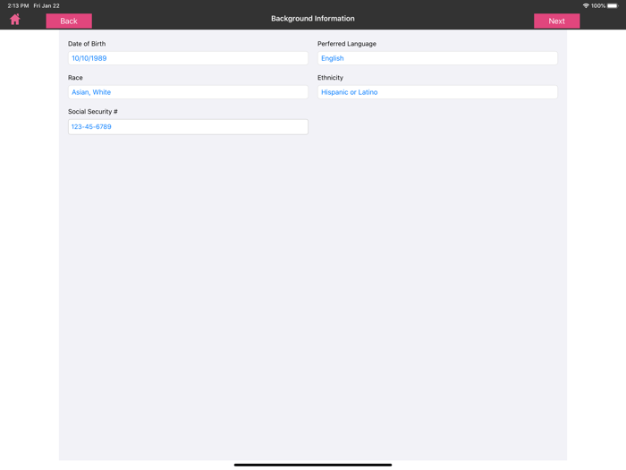 DrChrono OnPatient Portal