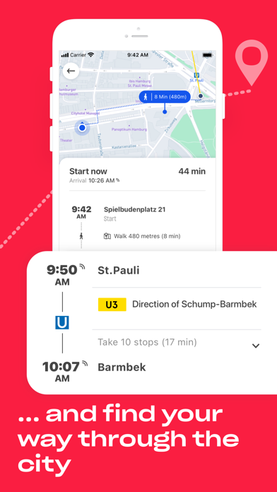 hvv - Public Transport Hamburg Screenshot