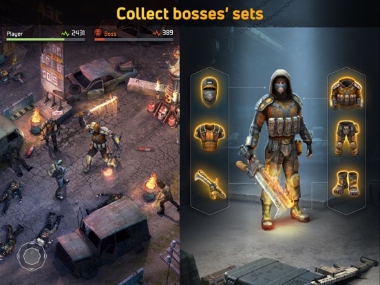 Dawn of Zombies: Survival Game iPad screenshot 6 - Games app