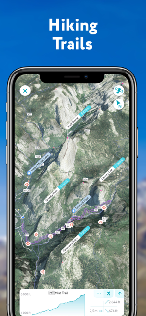 ‎Hiking & Skiing - PeakVisor Screenshot