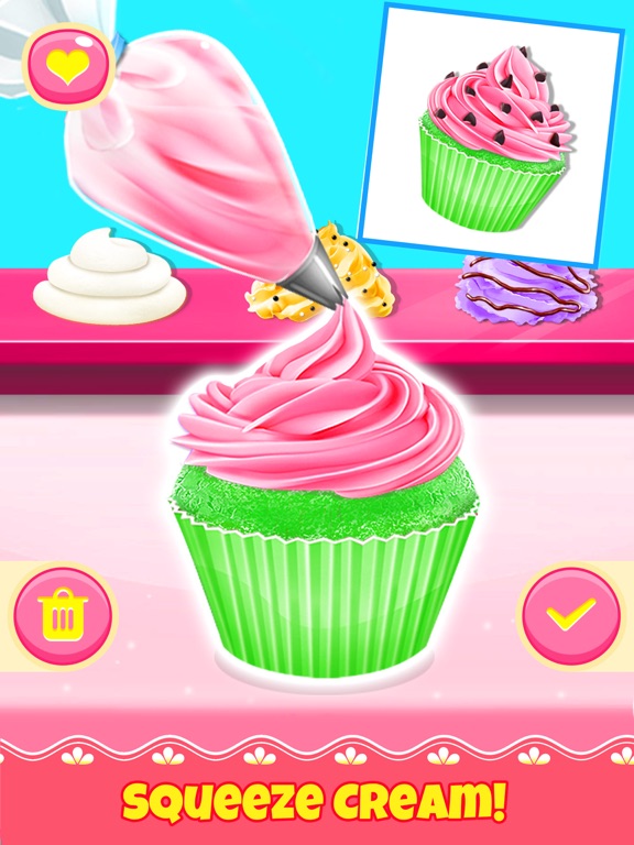 Screenshot #4 pour jeux de cupcake: cuisine