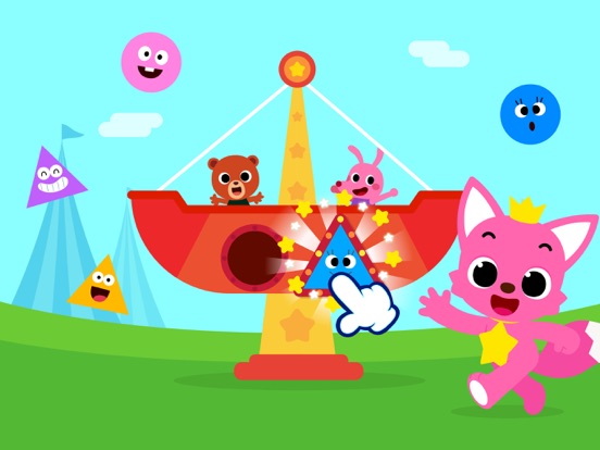 Pinkfong Shapes & Colors iPad app afbeelding 3
