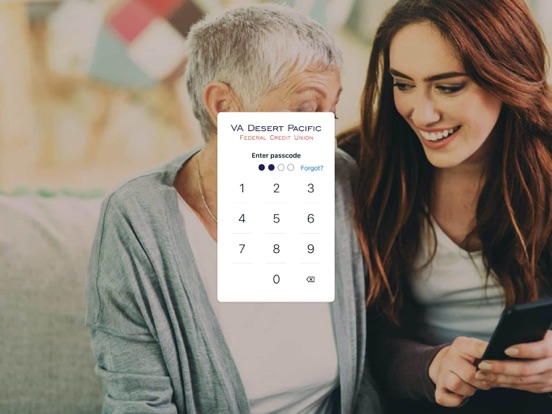VA Desert Pacific Mobile iPad screenshot 2 - Finance app