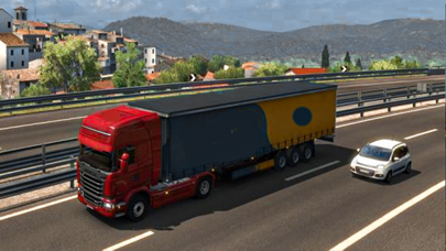 US Cargo Truck Sim Driving 3D Screenshot