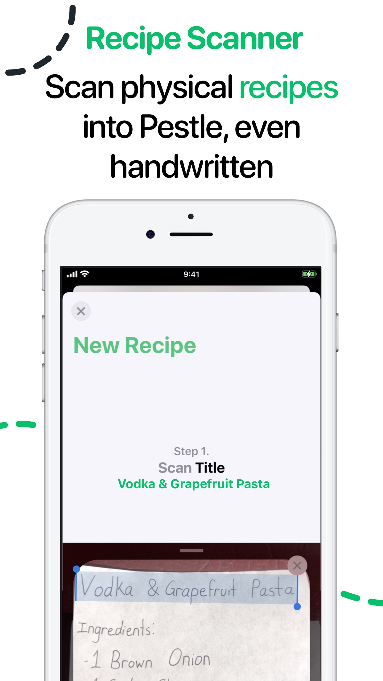Screenshot do app Pestle: Recipe Organizer