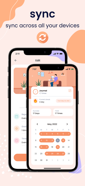 ‎Haptive - Habit Tracker & Goal Screenshot