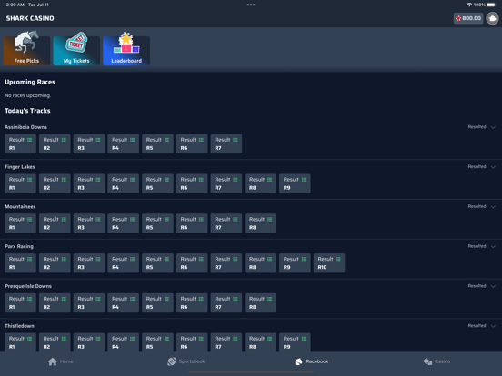 Screenshot #6 pour Shark Casino and Sportsbook