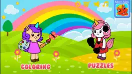 Game screenshot Unicorn Coloring Puzzle Games hack