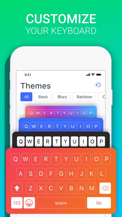 Fonts X for iPhones: Keyboard screenshot-3