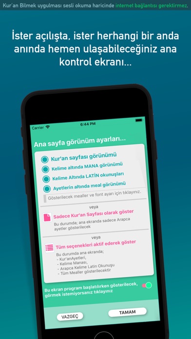 Kuran Bilmek Kelime Mana Meal Screenshot